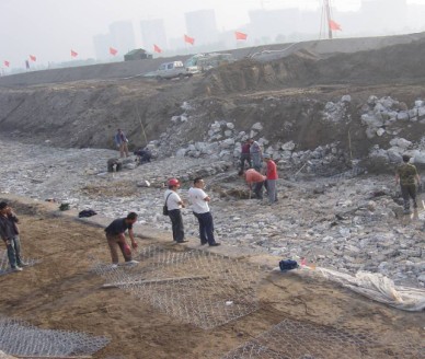 遼寧丹東鳳城市東湯鎮溝渠整治工程